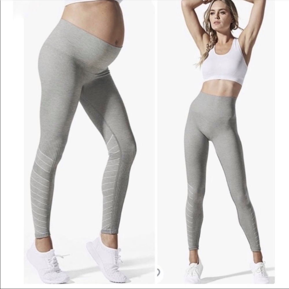 BLANQI  Sport Support Hipster Leggings Grey Small